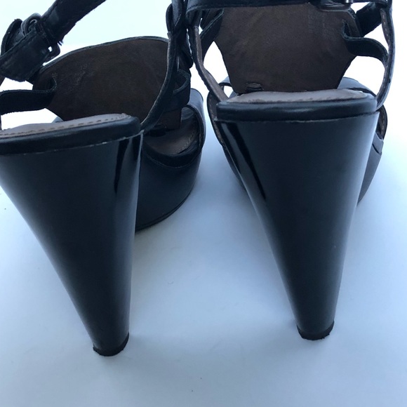 💰SALE💰B. Makowsky Heel Strappy Slingback Sandals Size 7.5M - Picture 5 of 6
